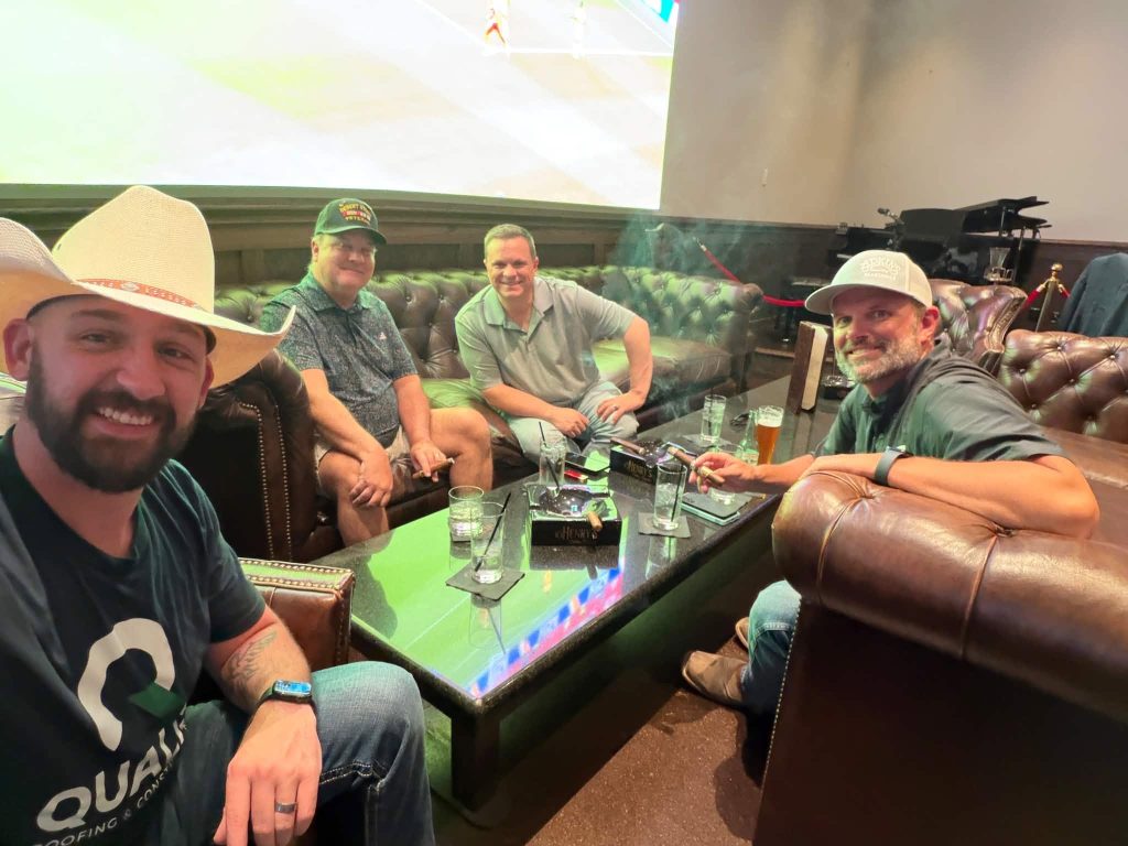 Dad Squad at Henry's Cigar Lounge